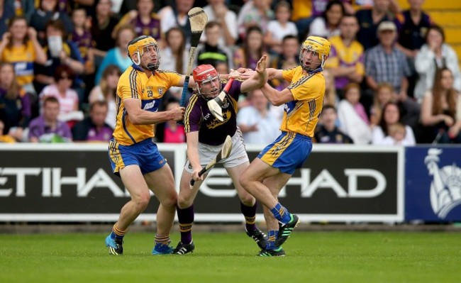 Diarmuid O'Keeffe with John Conlon and Colm Galvin