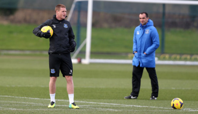 Soccer - Everton FC Training - Finch Farm