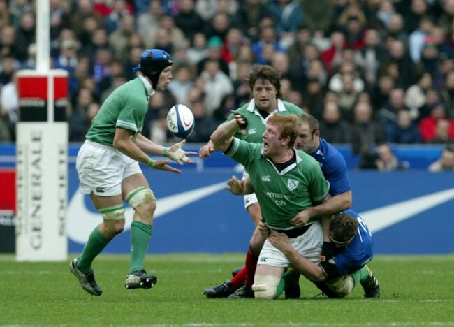 Paul O'Connell and Simon Easterby