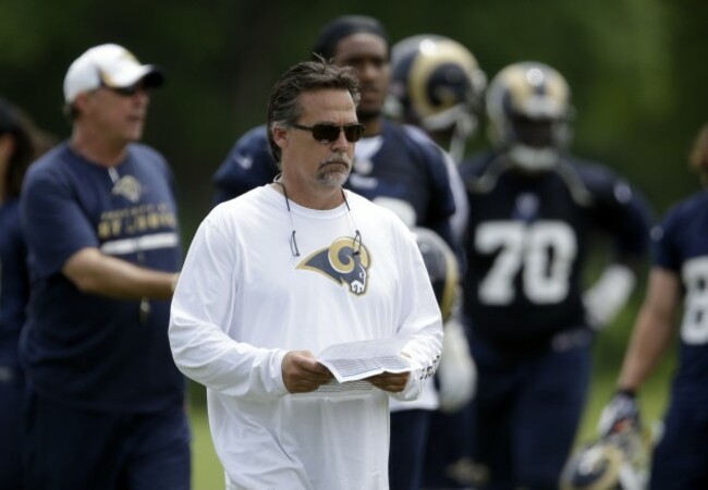 Rams Camp Football