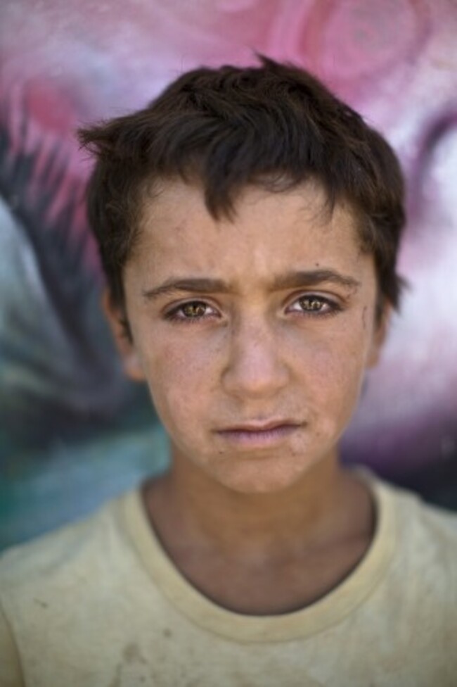 Mideast Jordan Syrian Refugee Children Photo Essay