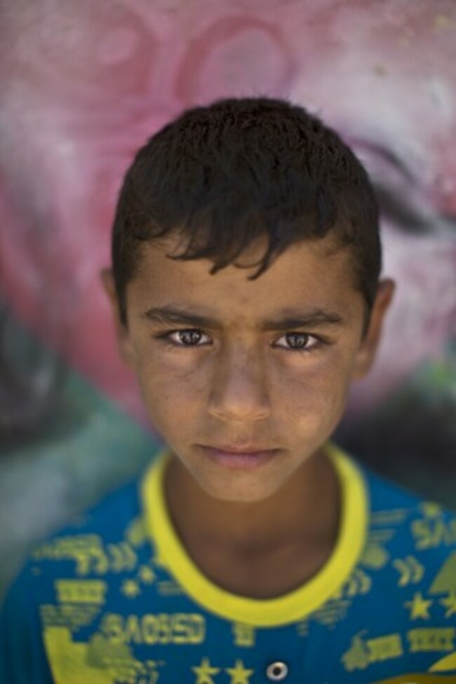 Mideast Jordan Syrian Refugee Children Photo Essay