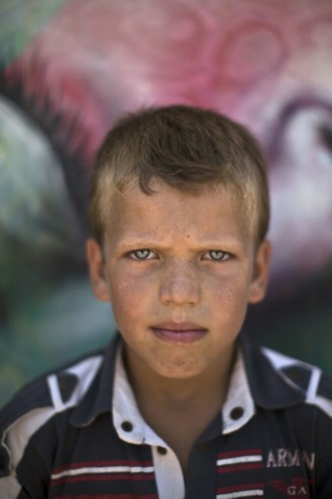 Mideast Jordan Syrian Refugee Children Photo Essay