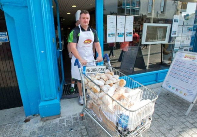 Dave Kilcoyne on the streets of Waterford