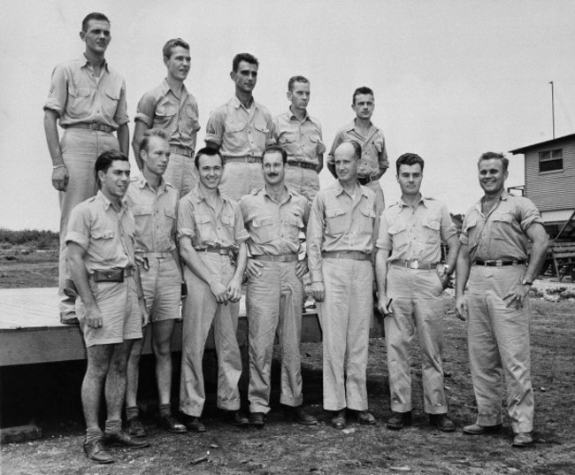 WWII US Enola Gay Crew 1945