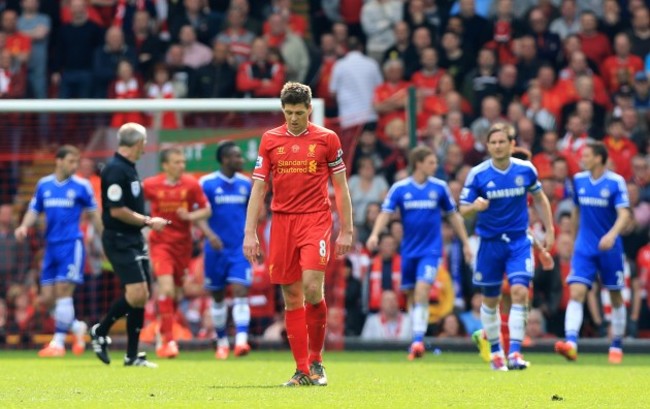 Soccer - Barclays Premier League - Liverpool v Chelsea - Anfield