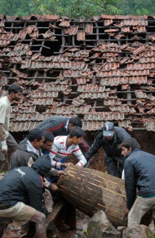 India Landslide