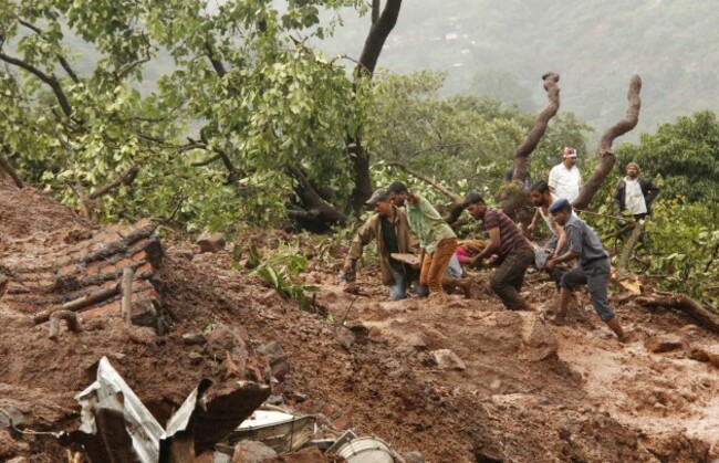 India Landslide