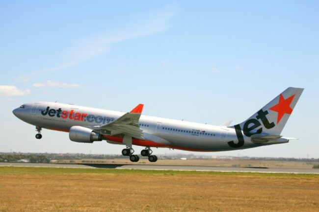 Jetstar Airbus A330 taking off