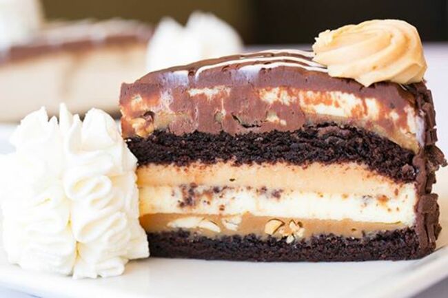 Reese's PB choc cheesecake