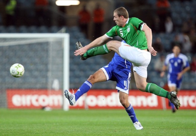 Richard Dunne and Michael Constantinou