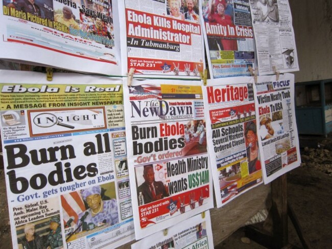 Liberia West Africa Ebola