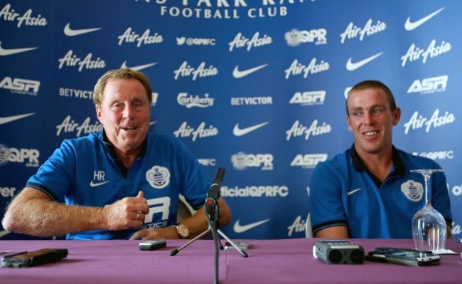 Harry Redknapp and Richard Dunne 1/8/2014