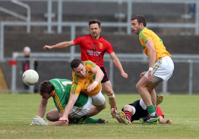 Niall Madine scores a goal