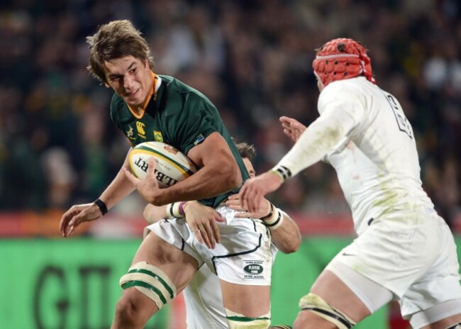 Rugby - 2012 Castle Lager Incoming Tour - South Africa v England - Ellis Park
