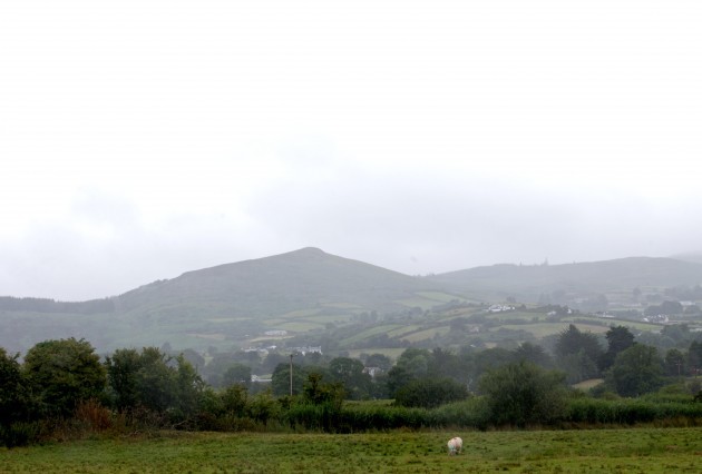 General view of the Annaverna Mountains after the Poc Fada was called off due to safety concerns