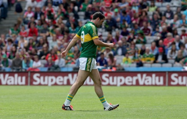 Bryan Sheehan leaves the field injured