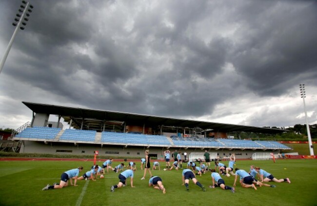 General view of training