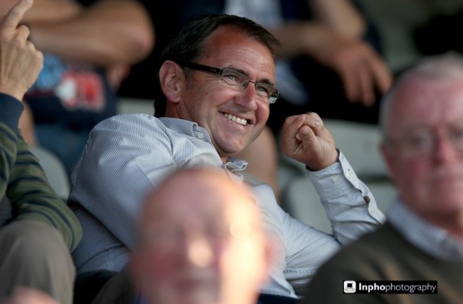 Pat Fenlon at the game