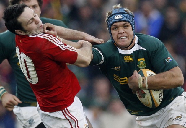 SOUTH AFRICA BRITISH LIONS RUGBY