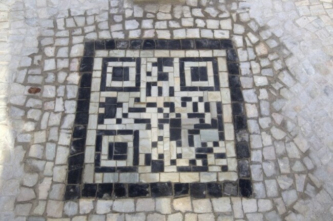 Brazil Sidewalk Bar Codes