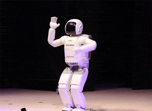 dancing robot asimo