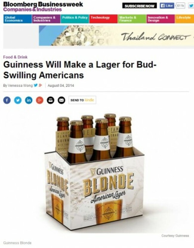 blond guinness