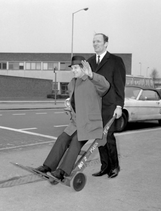 Boxing - Cooper and Andretti - Heathrow Airport, London