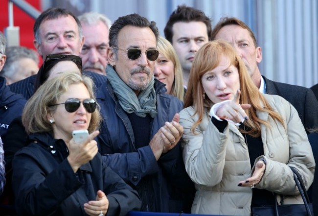 Bruce Springsteen and Patti Scialfa