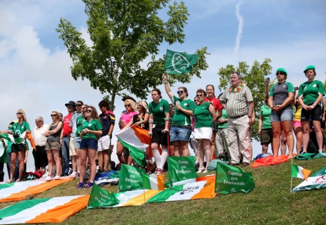 Ireland fans