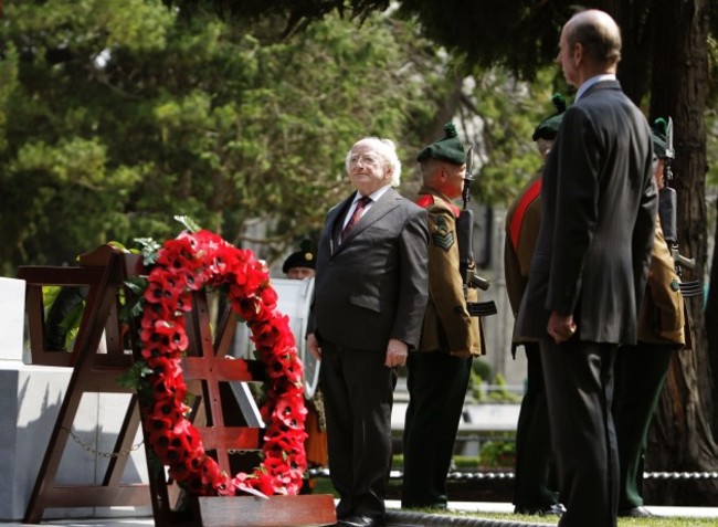 Ireland and UK remembrance 'shared'