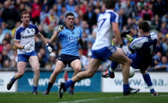 Diarmuid Connolly scores his side's first goal