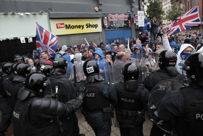Britain Northern Ireland Rioting