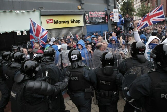 Britain Northern Ireland Rioting