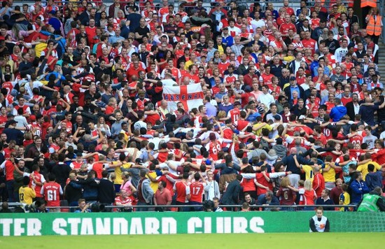 Soccer - Community Shield - Arsenal v Manchester City - Wembley Stadium