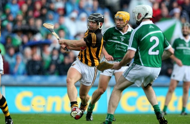 Richie Hogan scores the first goal of the game