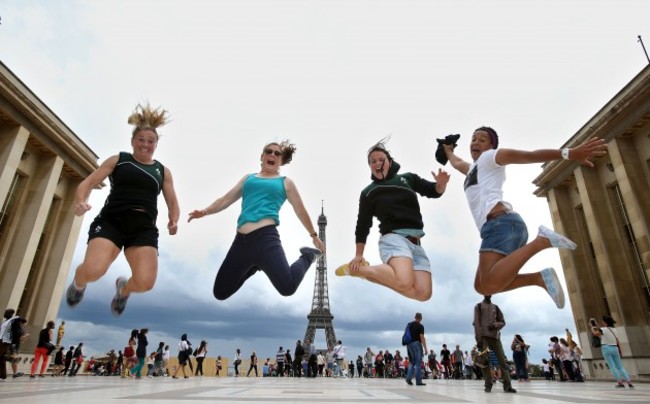 Sharon Lynch, Grace Davitt, Jackie Shiels and Sophie Spence