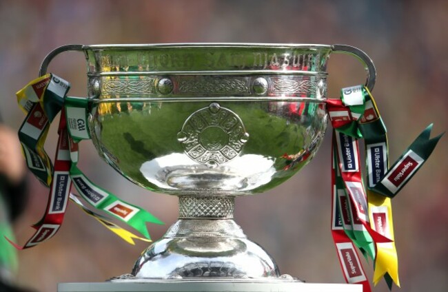 General view of the Sam Maguire cup