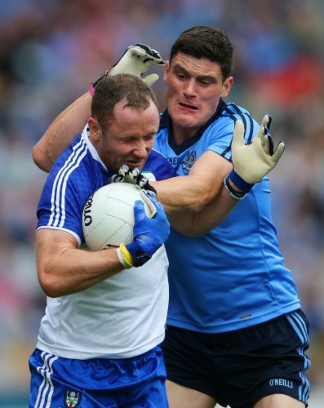 Diarmuid Connolly and Vinny Corey