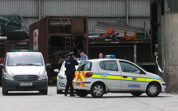 File photo: Gardai say post-mortem on body parts found at rececling plant were dismembered.