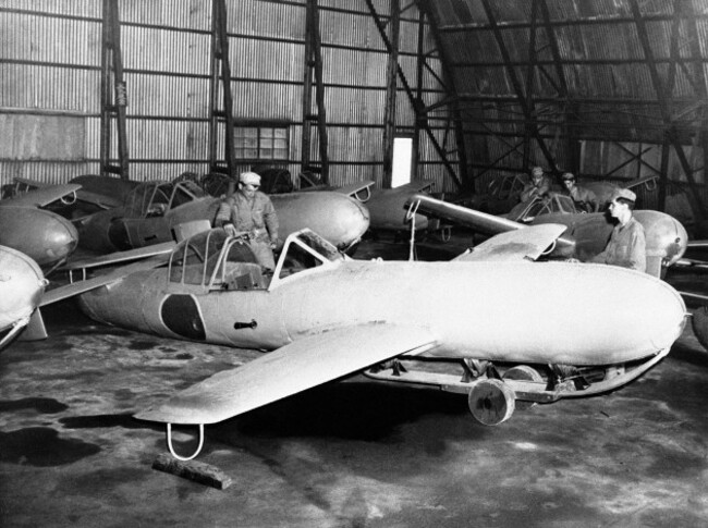 Post WWII Japane Suicide Bomb Plane