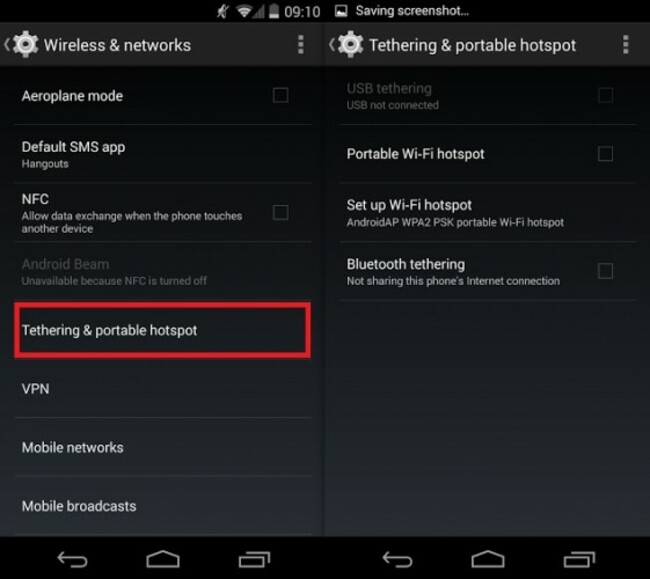 Android Hotspot