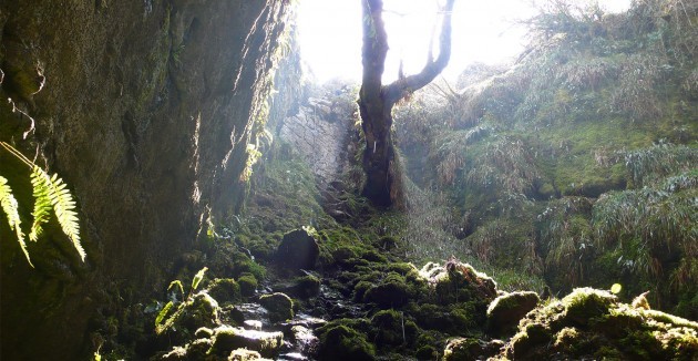 Poll na Gollum Cave in the Burren which event organisers suggest influenced the creation of one of Tolkien's most famous characters (Gollum)
