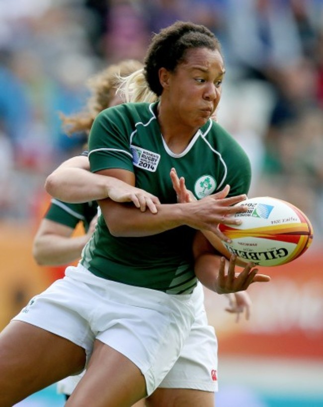 Sophie Spence tackled