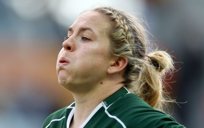 Niamh Briggs at the final whistle