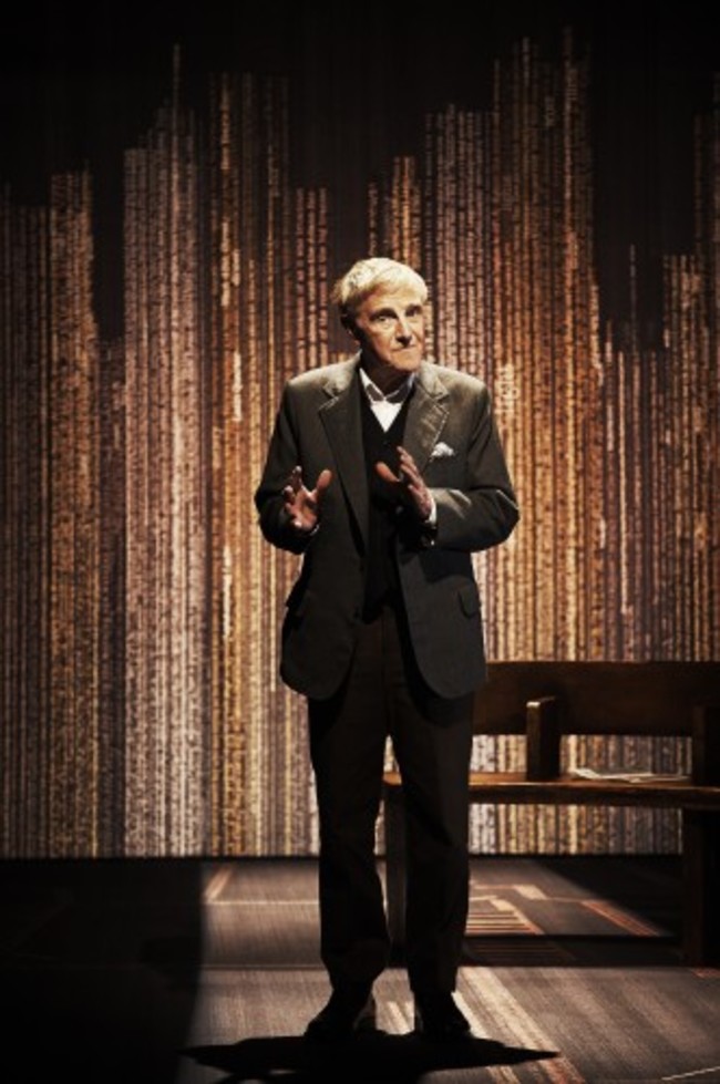 Eamon Morrissey in his one-man-show Maeve's House produced by the Abbey Theatre Pic  Ros Kavanagh