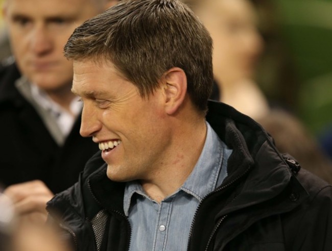 Ronan O'Gara during the match