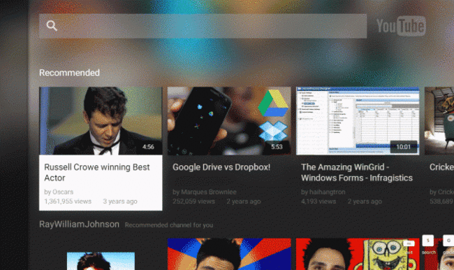 YouTube TV redesign