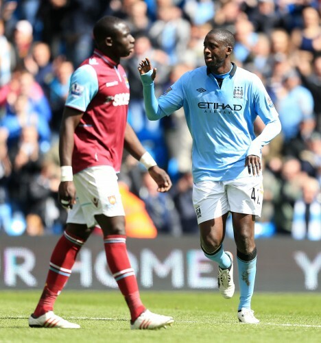 Soccer - Barclays Premier League - Manchester City v West Ham United - Etihad Stadium