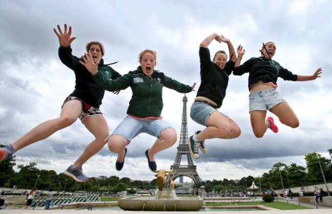 Alison Miller, Fiona Hayes, Gillian Bourke and Ashleigh Baxter